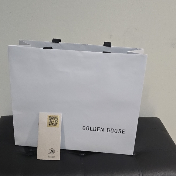 Golden Goose Handbags - GOLDEN GOOSE Auth. EMPTY Paper Shopping BAG And Passport